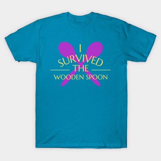 Wood Spoon Survivor - Sarcastic Present T-Shirt by poppoplover